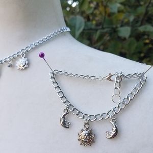 Necklace bracelet set